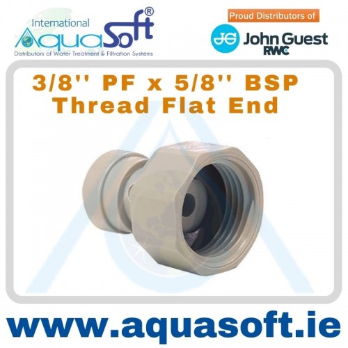 3/8'' PF x 5/8'' BSP | PI451215FS | Flat End