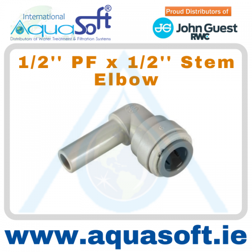 1/2'' PF x 1/2'' PF Stem Elbow - PI221616S