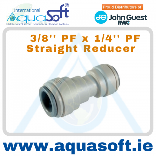 3/8'' PF x 1/4'' PF Straight Reducer - PI201208S
