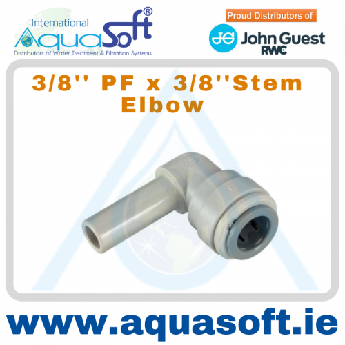 3/8'' PF x 3/8'' PF Stem Elbow - PI221212S