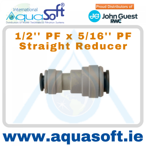 1/2'' PF x 5/16'' PF Straight Reducer - PI201610S 
