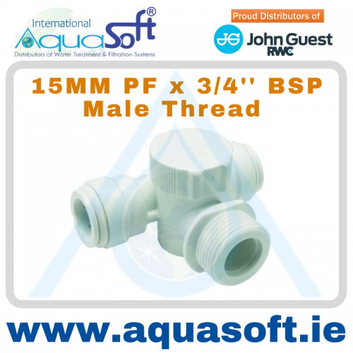 15MM PF x 3/4'' BSP Male Thread - 15APT2