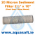 Sediment filter 2½" x 10" String Wound: 20 Micron  
